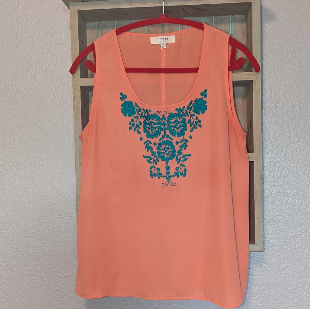 Umgee split back top